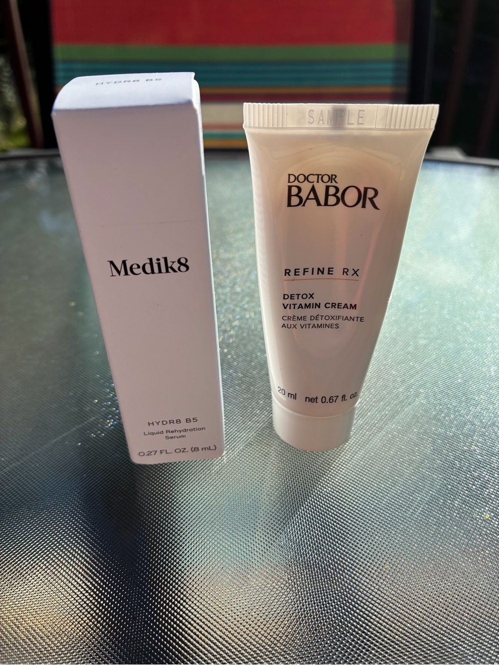 Medik8 Hydr8 B5 Serum + Doctor Babor Detox Vitamin Cream Duo